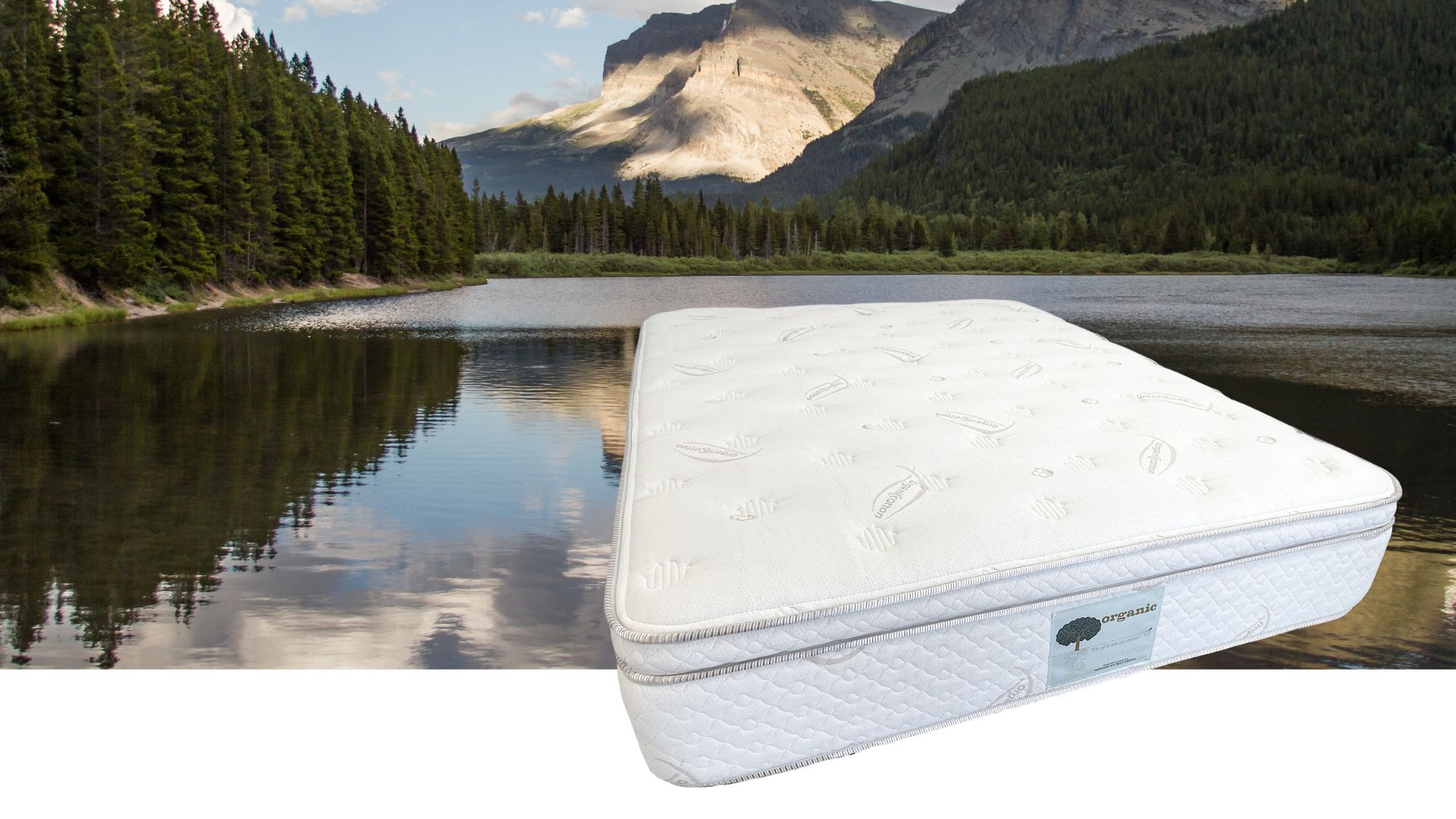 The Evergreen Hybrid Organic Mattress – Eco-Friendly, Handmade for Restorative Sleep